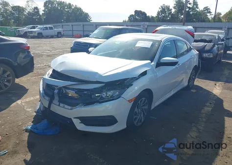 2018 Honda Civic Ex from USA, damaged, VIN 19XFC2F71JE016668